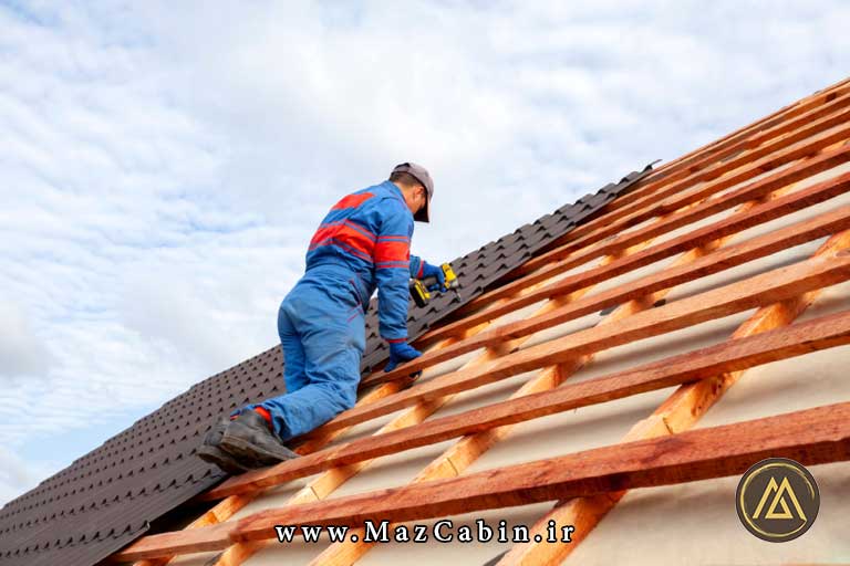 طریقه ساخت کلبه سوئیسی